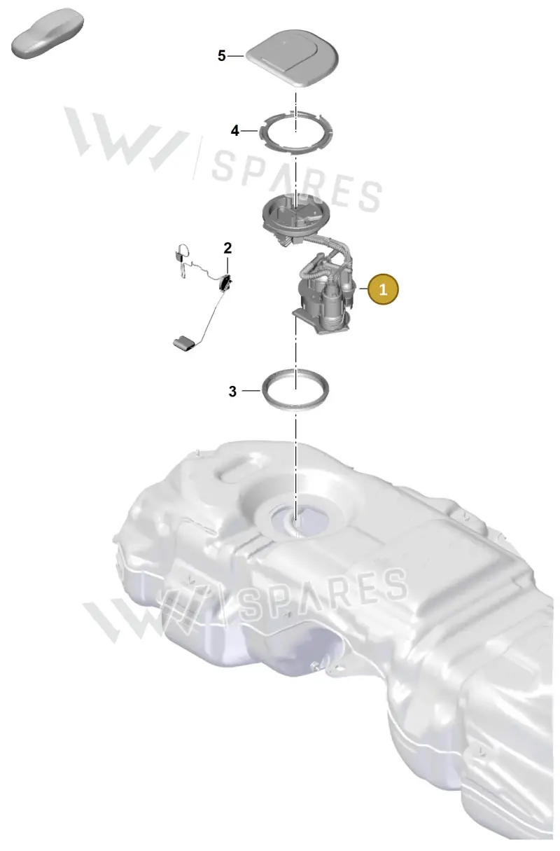 PAB919087F Porsche Fuel Pump