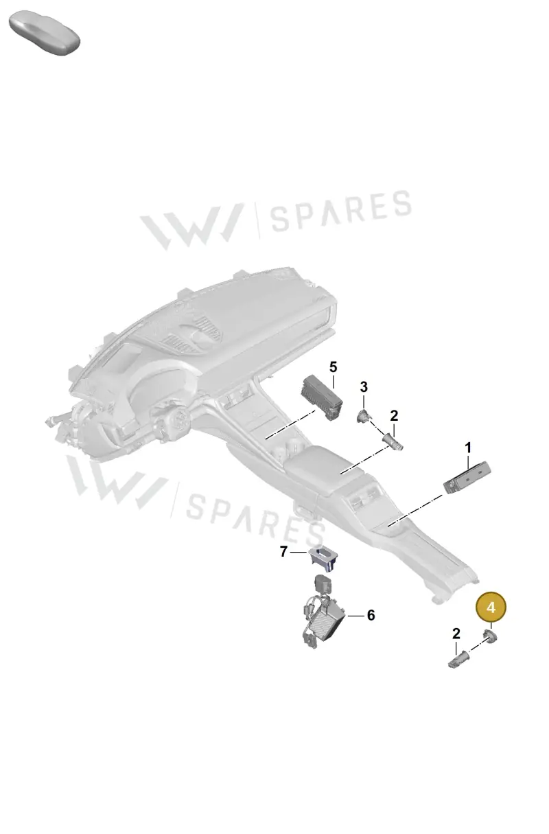 PAB919341A9B9 Porsche Clamping Sleeve with Hinged Cover (Satin Black 9B9)