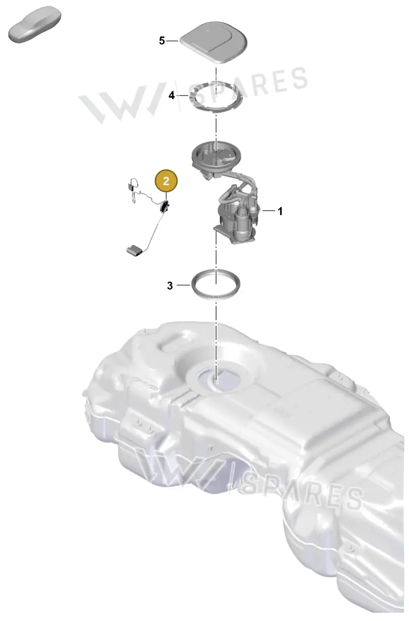 PAB919671 Porsche Sender for Fuel Gauge