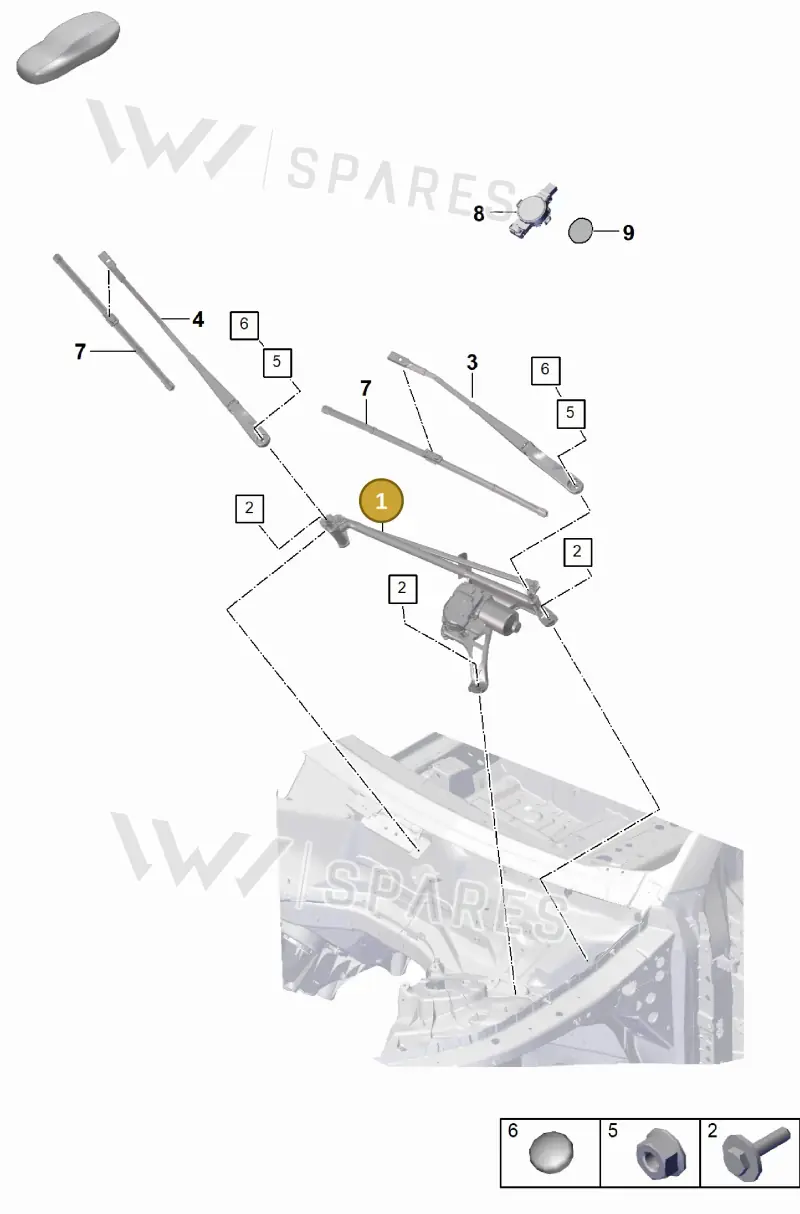 PAB955023B Porsche Crank Drive