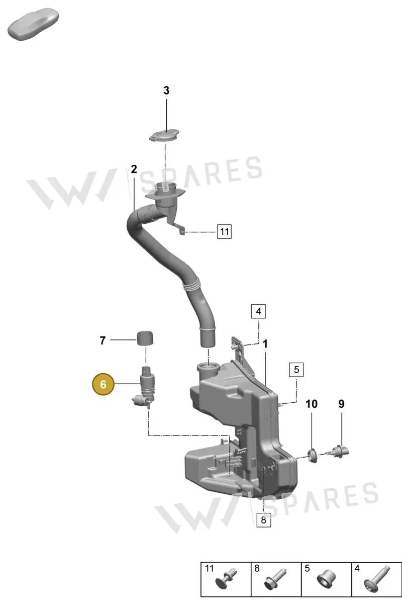 PAB955647 Porsche Pump