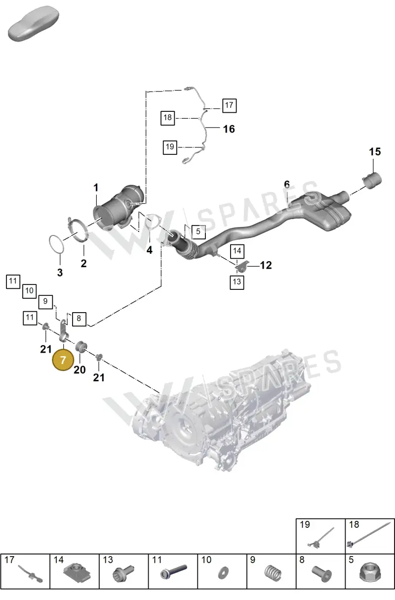 PAC253295 Porsche Strap