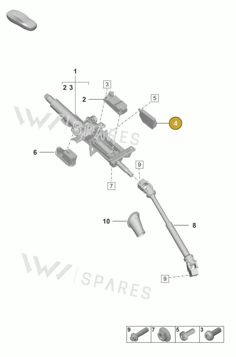 PAC907705 Porsche Control Unit