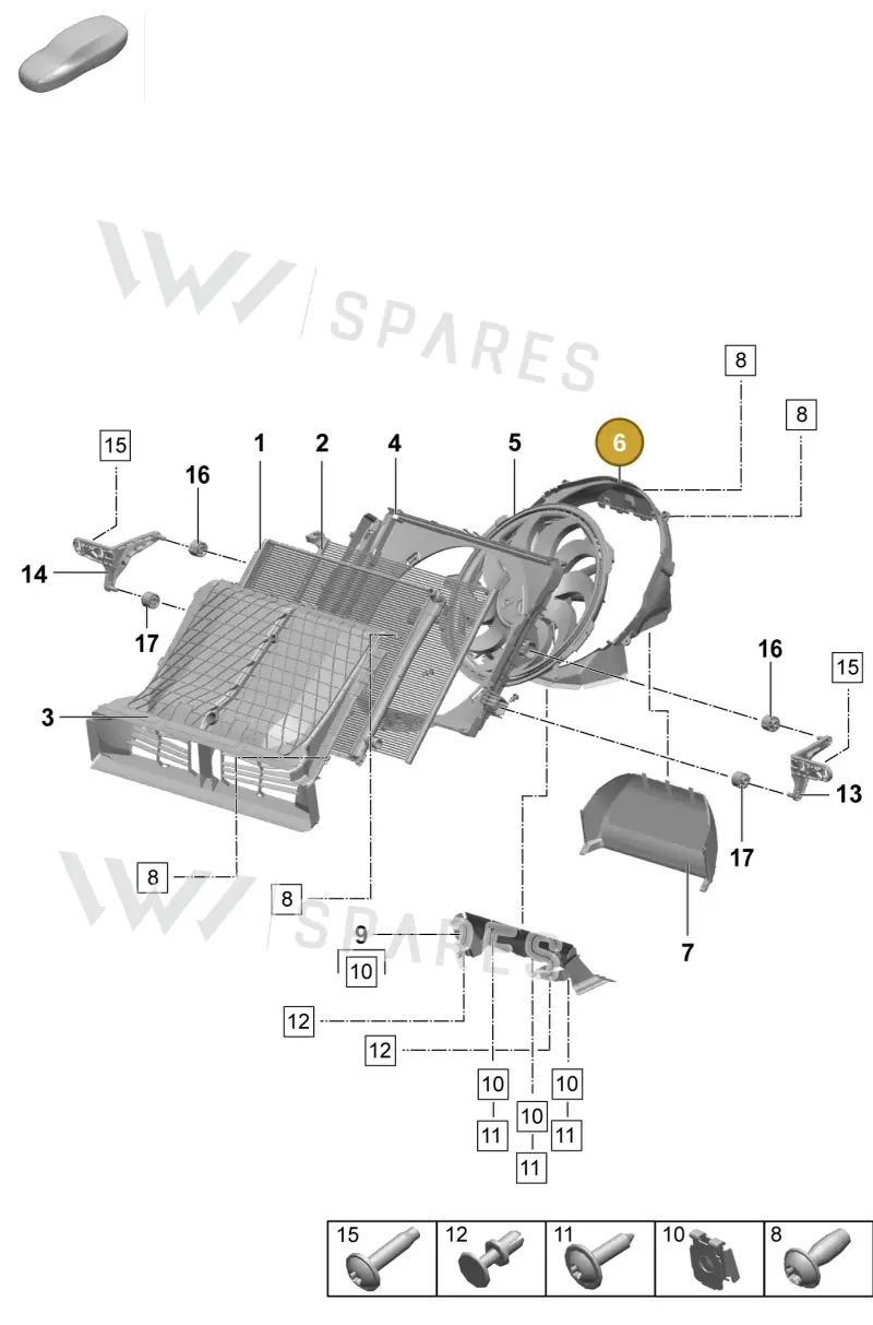 PAD121291 Porsche Air Guide