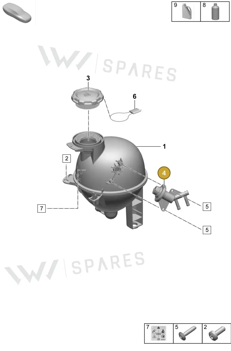 PAD121670A Porsche Valve