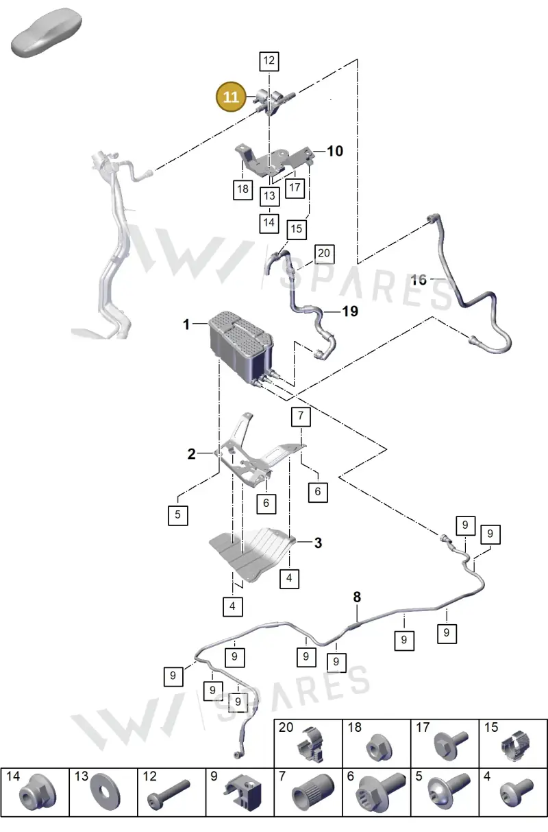 PAD201559 Porsche Pressure Regulator