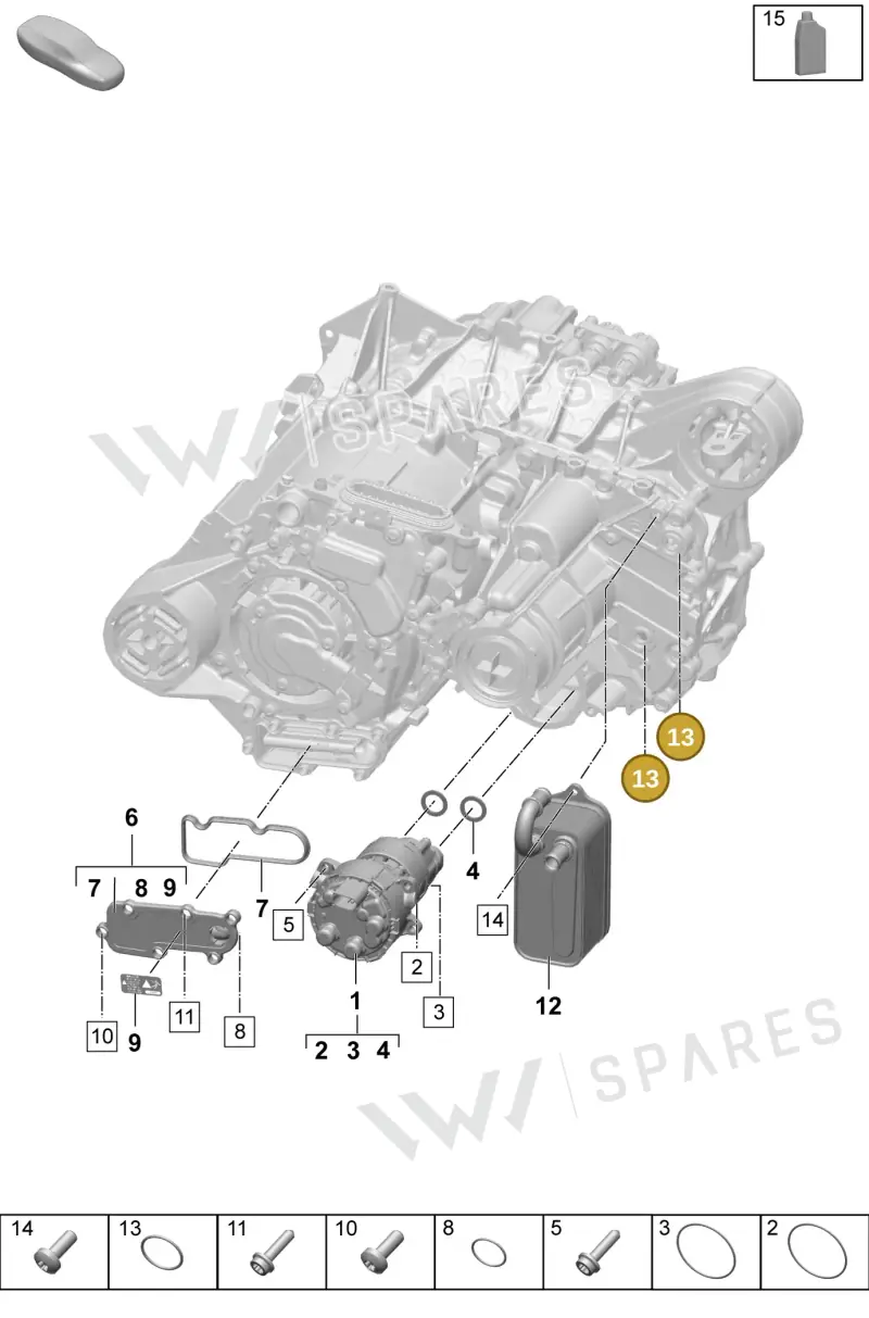 PAD301164 Porsche Seal