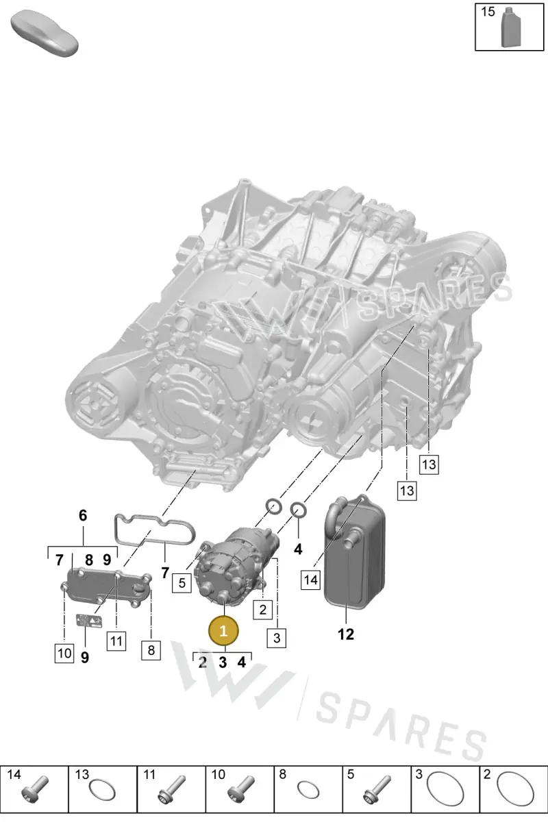 PAD315105 Porsche Oil Pump