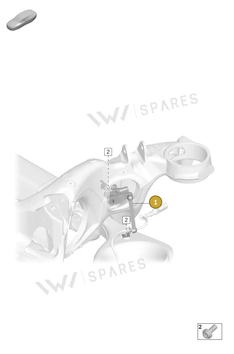PAD616571A Porsche Level Sensor with Poles