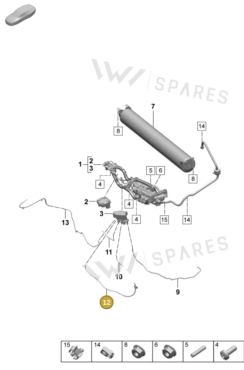 PAD616647B Porsche Air Line