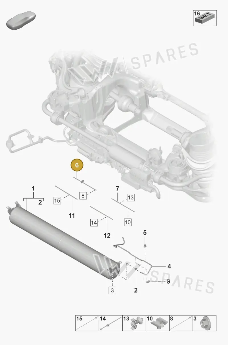 PAD616675 Porsche Air Line