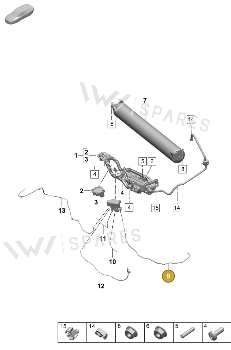 PAD616711 Porsche Air Line