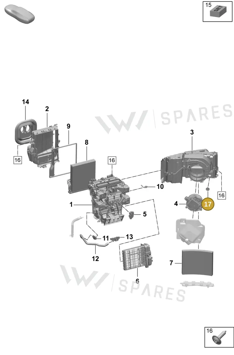 PAD820299 Porsche Grommet