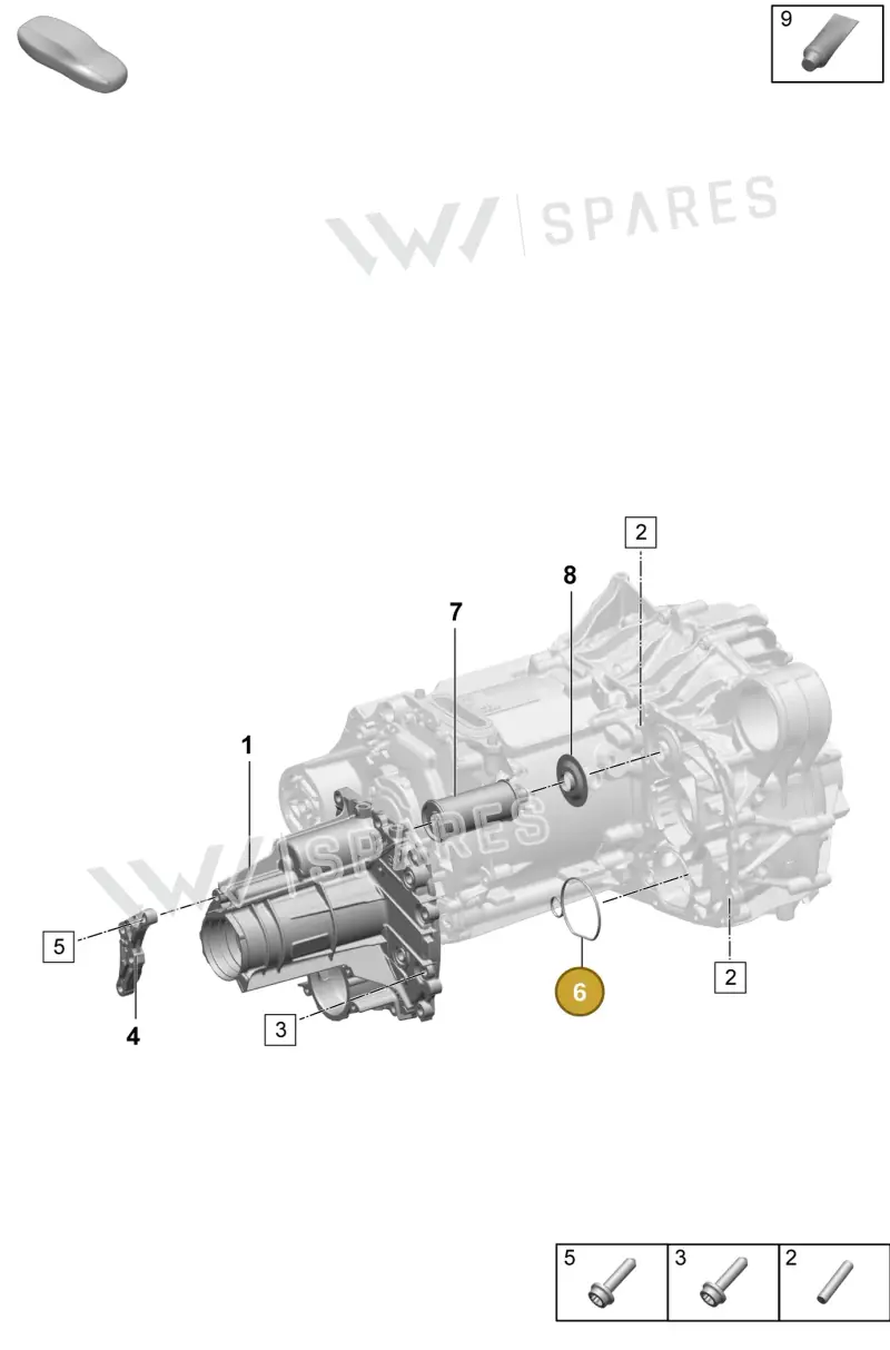 PAD903575A Porsche Seal