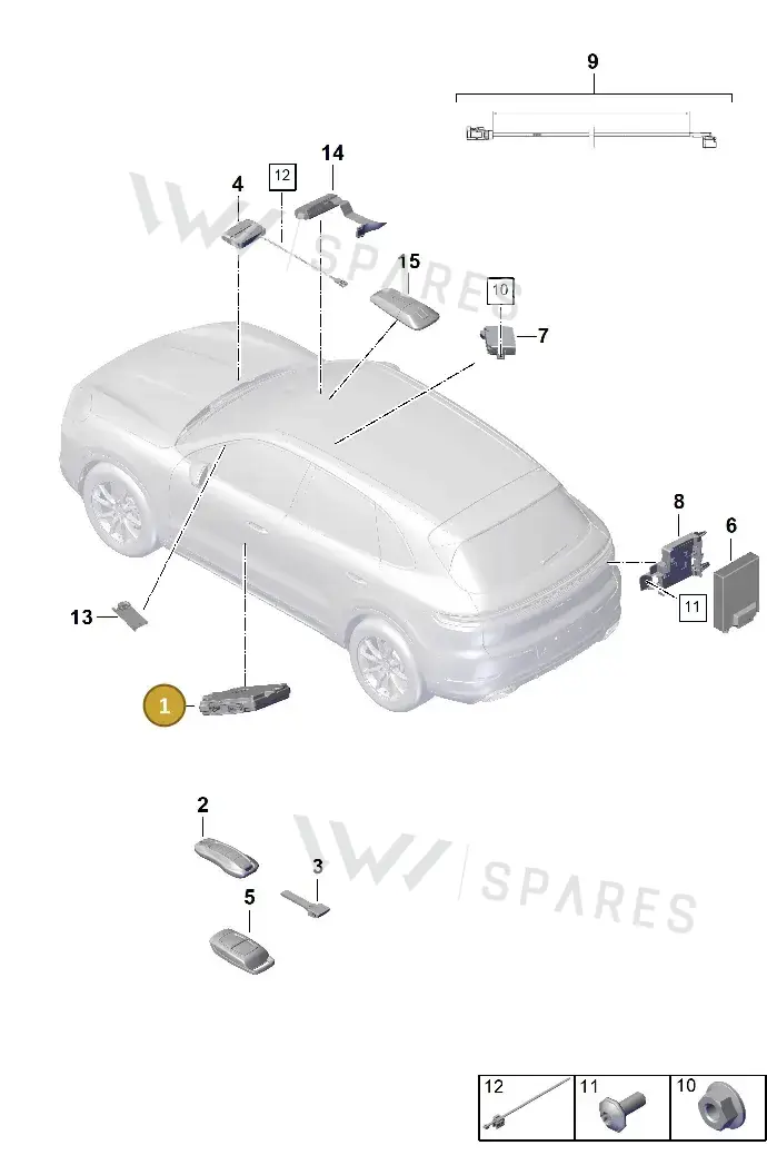 PAD907399A Porsche Control Unit for LED Headlight