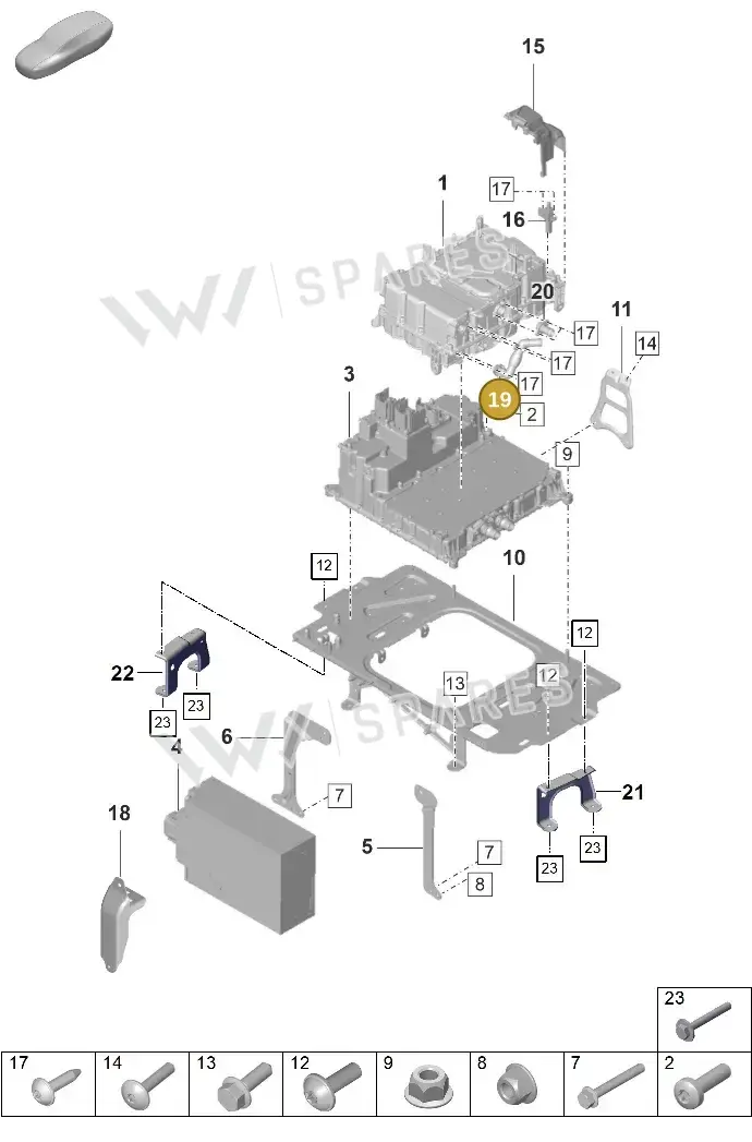 PAD959227A Porsche Coolant Connection