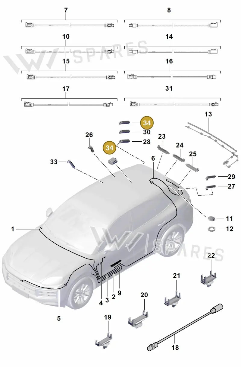 PAE035507 Porsche Sdars- Aerial
