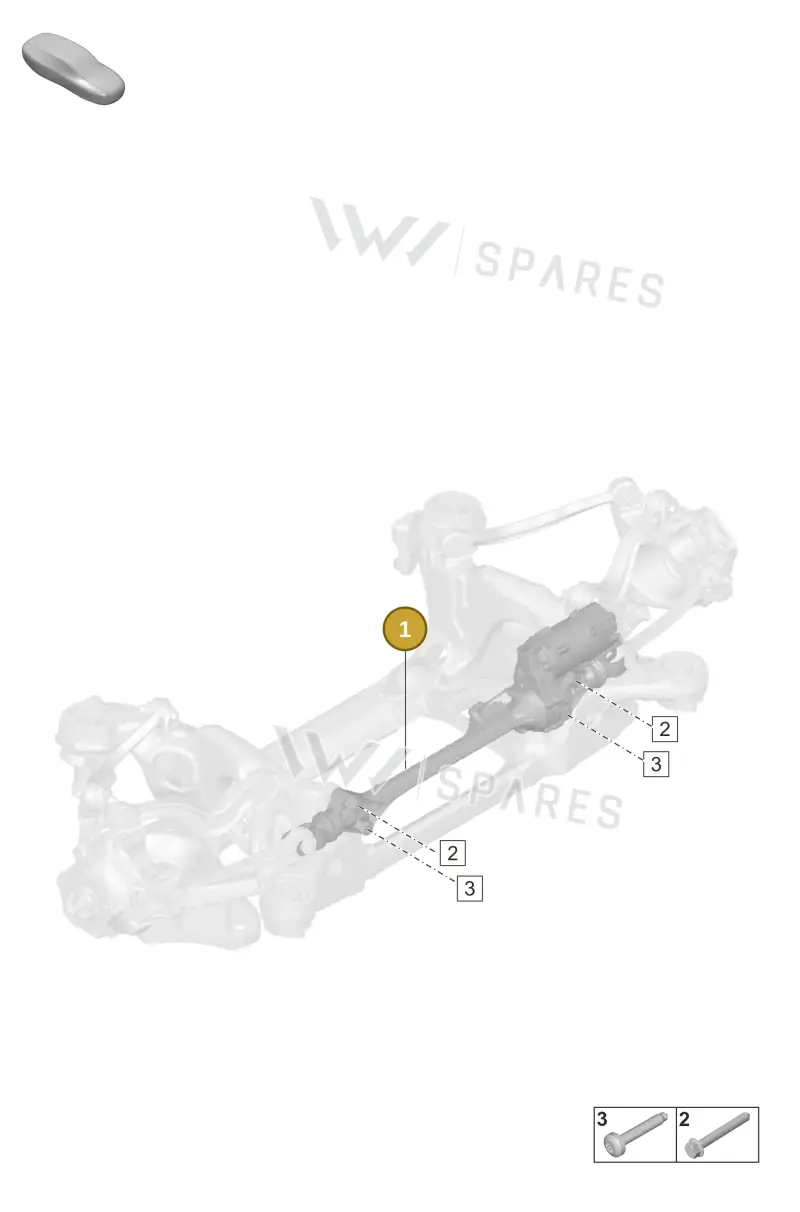 PAE501605B Porsche Steering Gear
