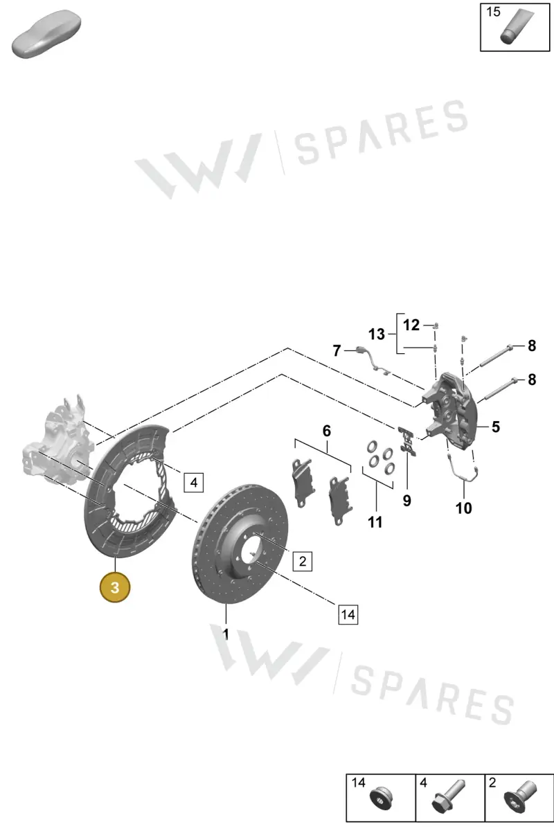 PAE615611 Porsche Cover Plate
