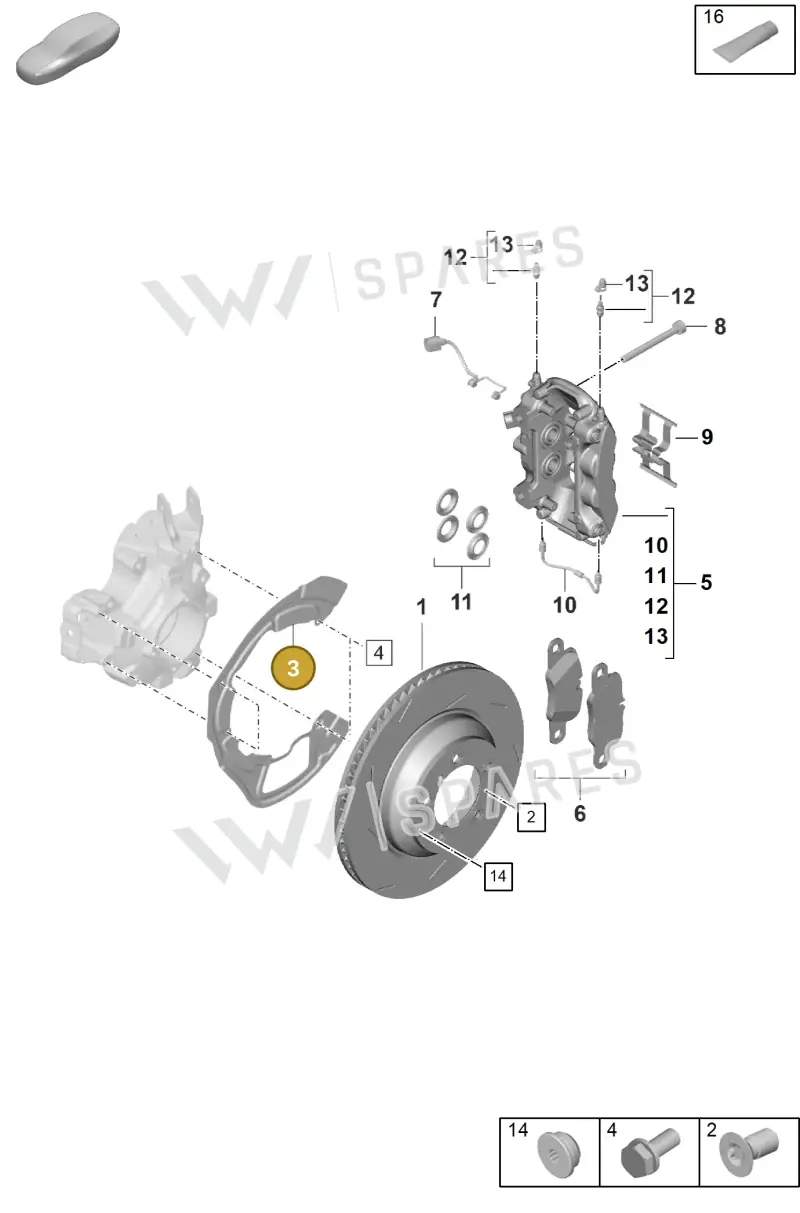 PAE615612 Porsche Cover Plate