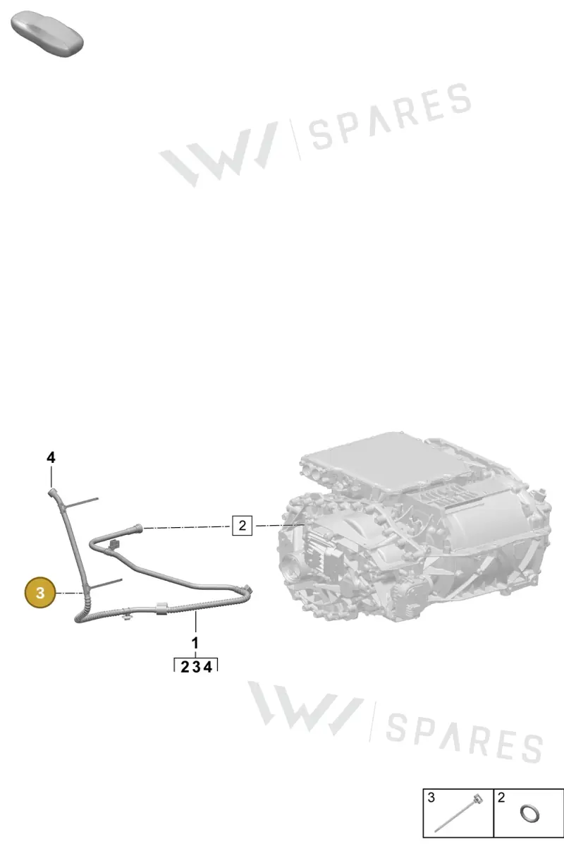 PAE971739 Porsche Cable Ties