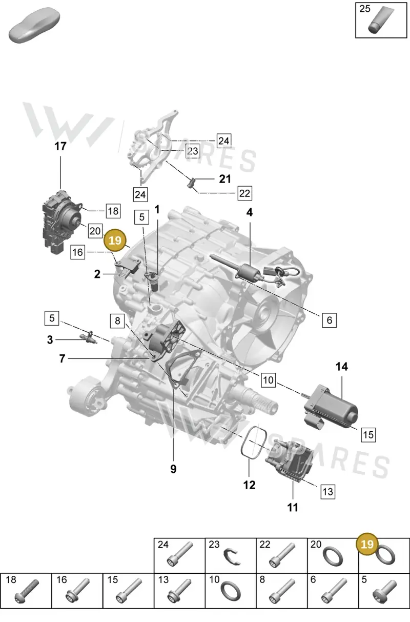 PAF008546 Porsche O-Ring