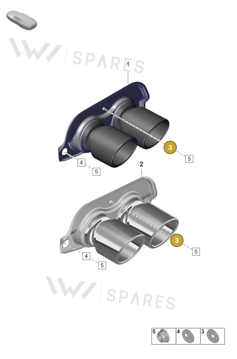 PAF009504 Porsche Washer
