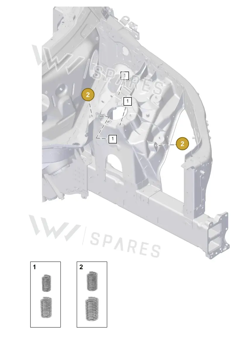 PAF009796 Porsche Thread Repair Set M10
