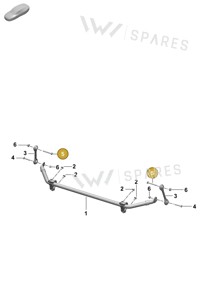 PAF107004 Porsche Hexagon Flange Screw