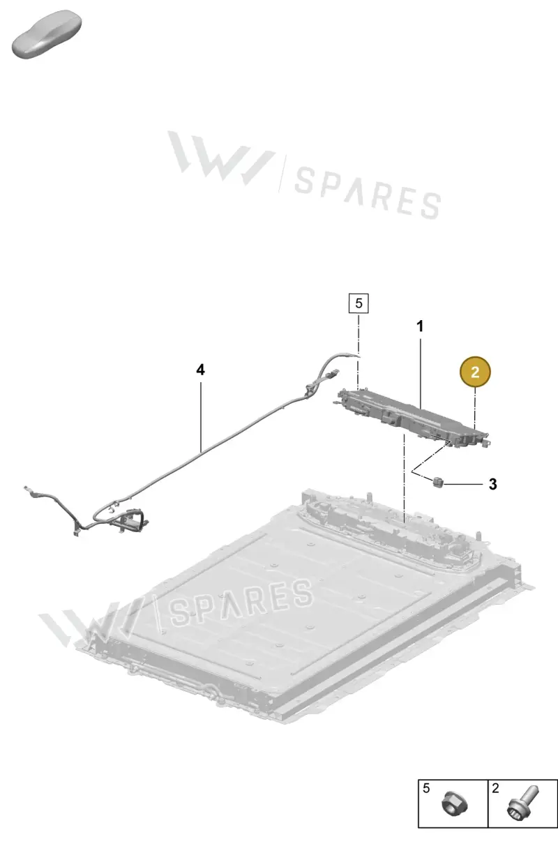 PAF107658 Porsche Screw