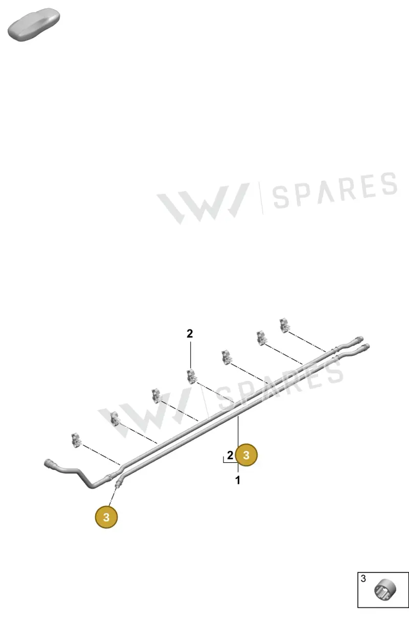PAF108200 Porsche Toothed Lock Washer