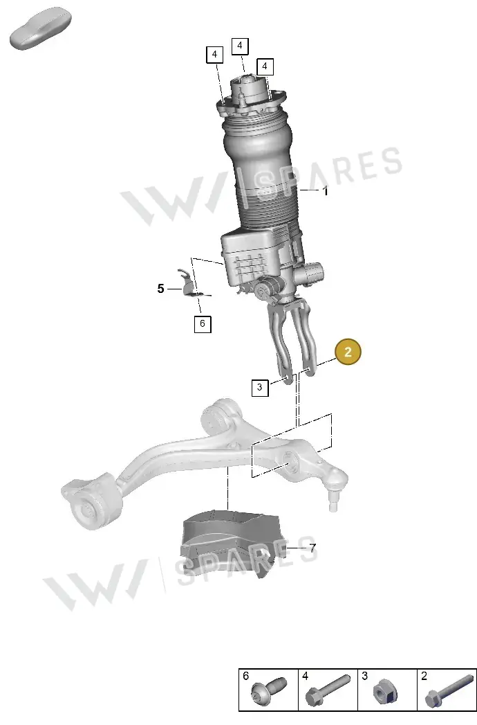 PAF108544 Porsche Screw