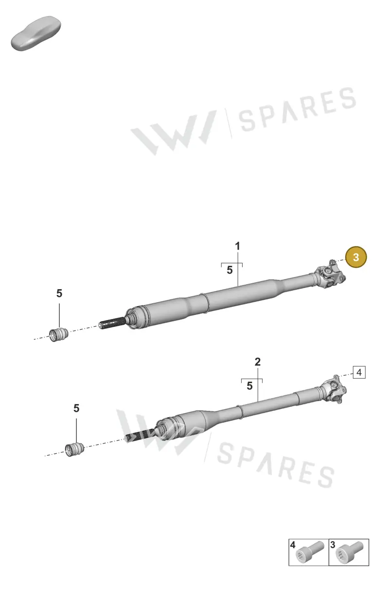 PAF909910 Porsche Screw