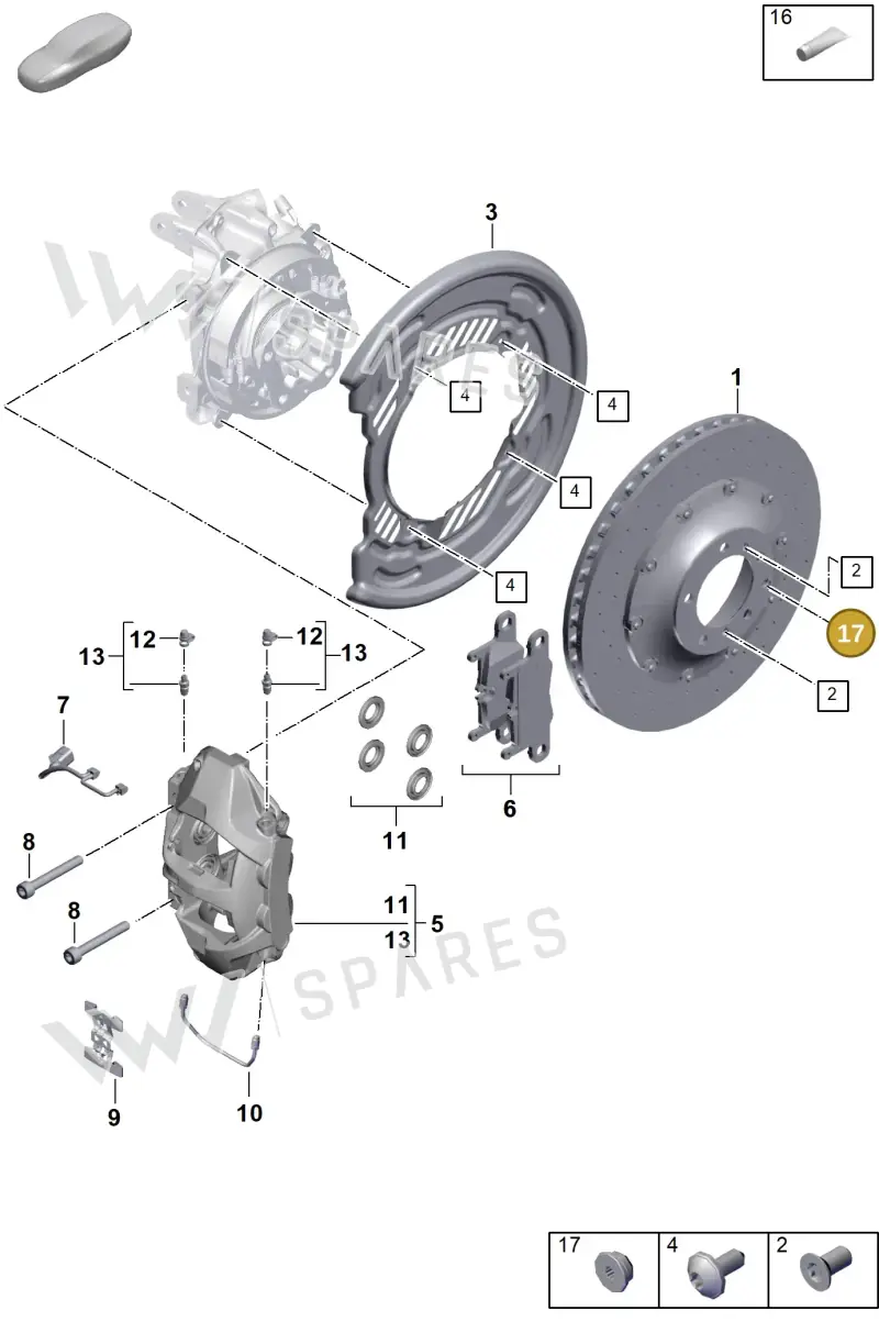 PAF910380 Porsche Sealing Plug