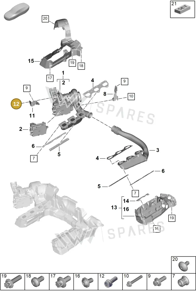 PAF910488 Porsche Screw
