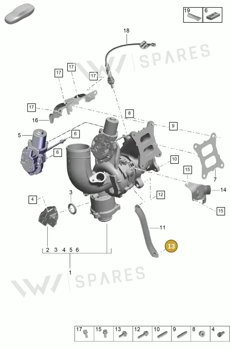 PAF911049 Porsche Screw