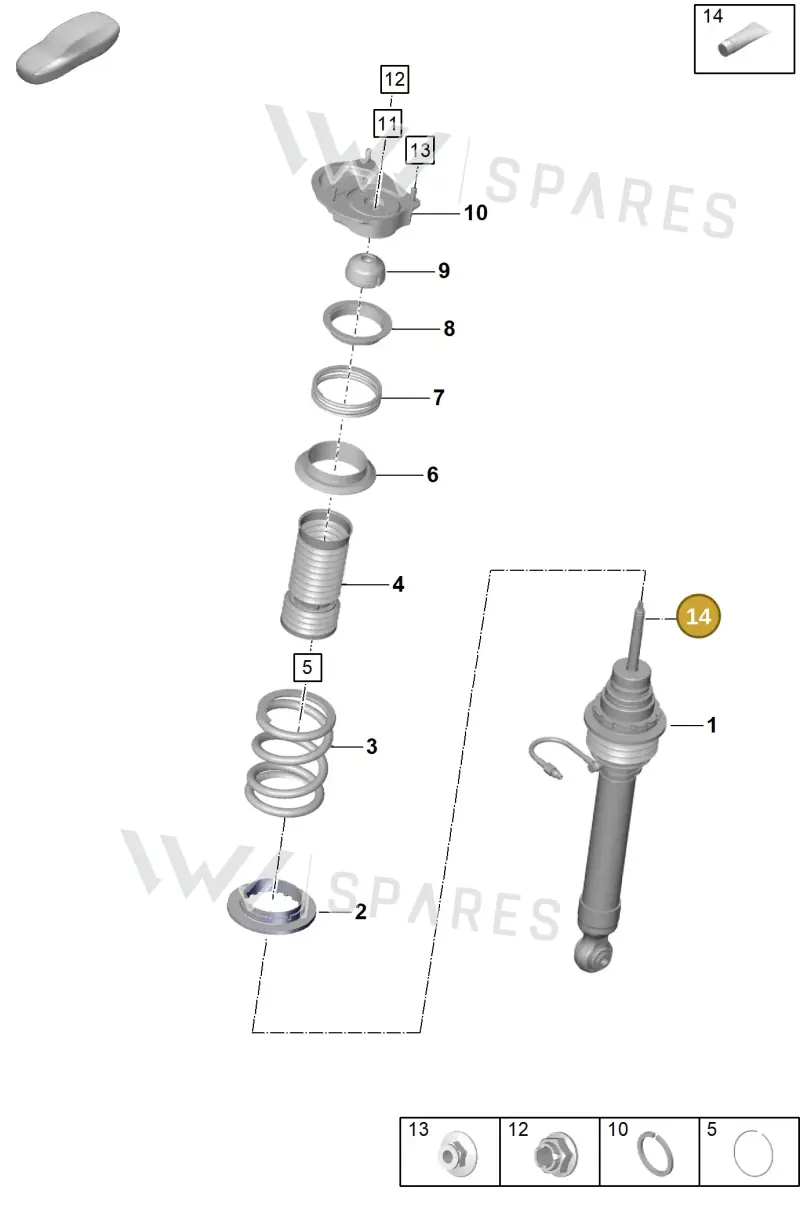 V04015003AA Porsche Anti-Corrosion Agent