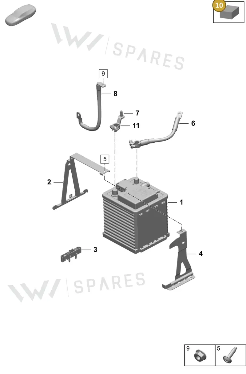 V04015800BB Porsche Transport Container