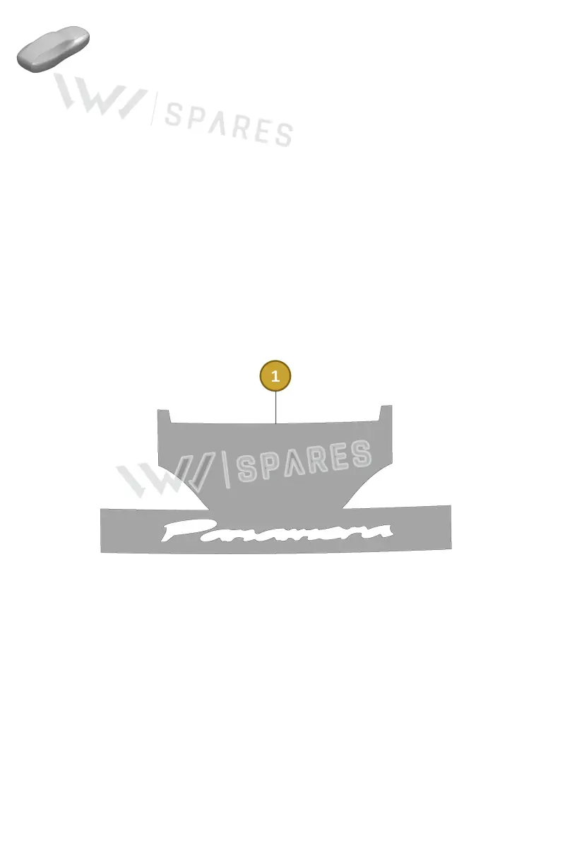 V04016003BM Porsche Assembly Aid for Lettering