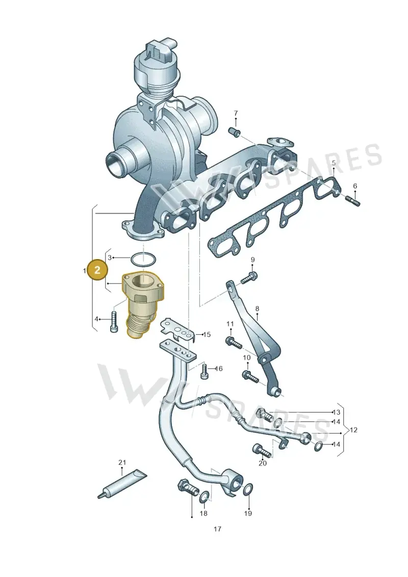 03L131111R Volkswagen Damper