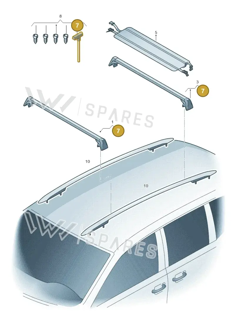 1T0860097H Volkswagen Code Key