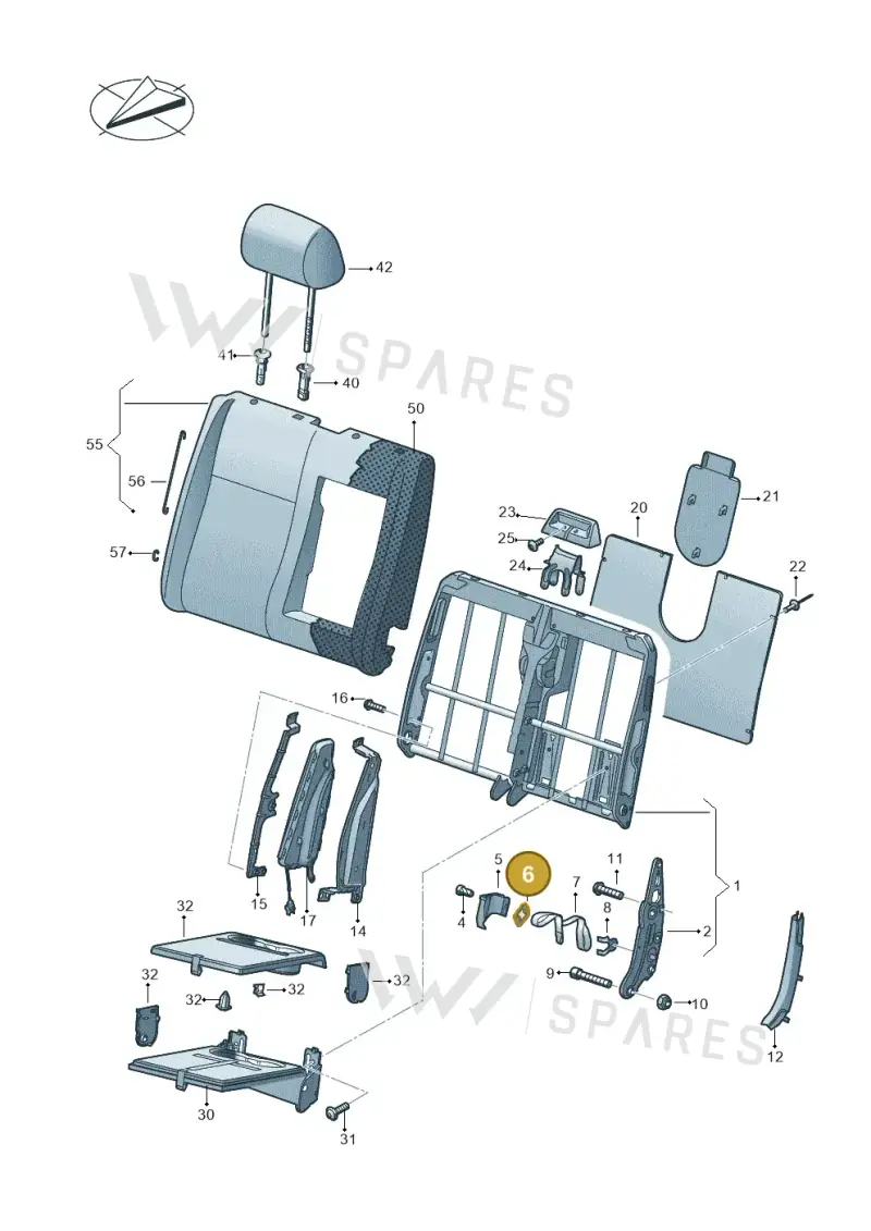 7H0883835 Volkswagen Tensioner