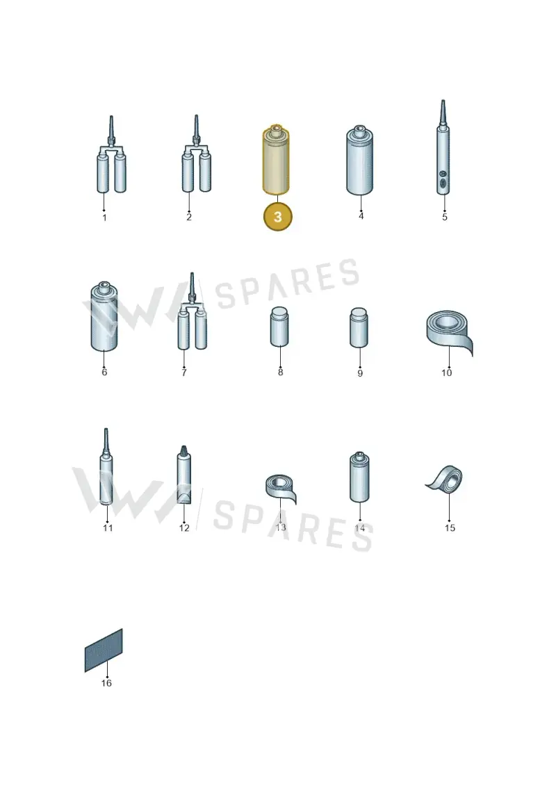 D007500A3 Volkswagen Zinc Spray