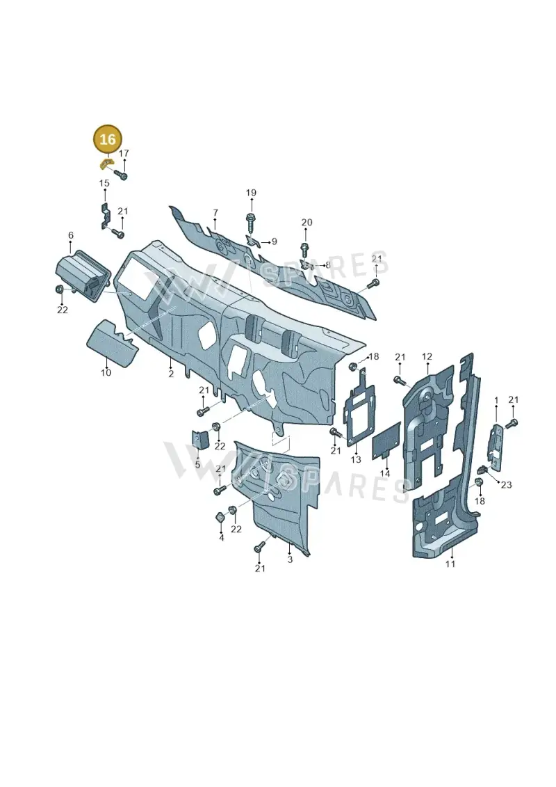 JNV809126 Volkswagen Bracket