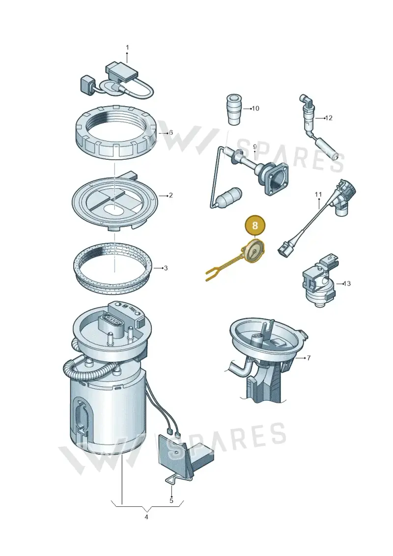 JNV919045C Volkswagen Display Unit