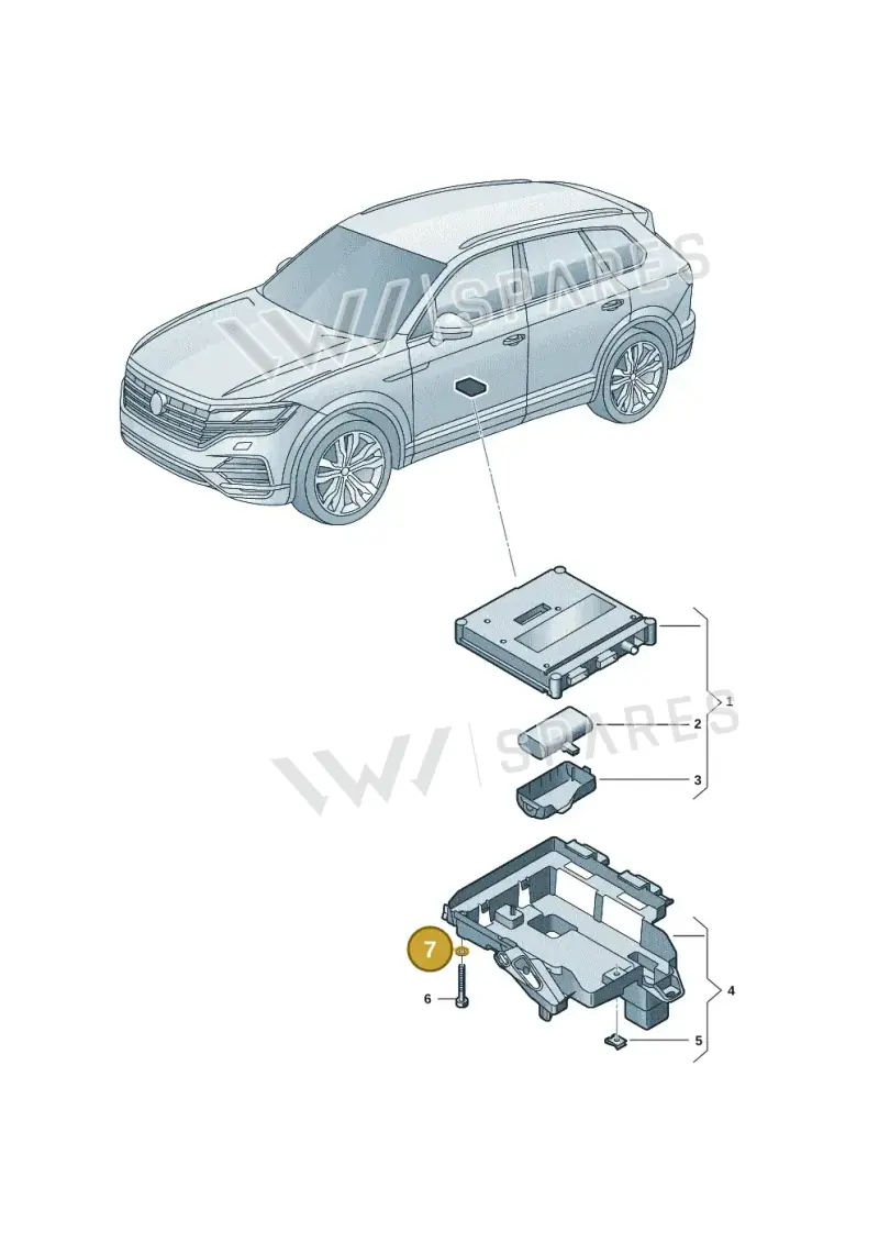 N01152321 Volkswagen Washer