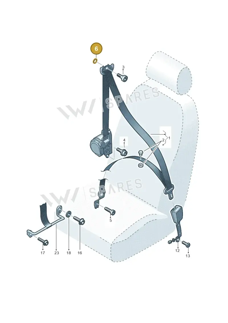 N0116556 Volkswagen Washer