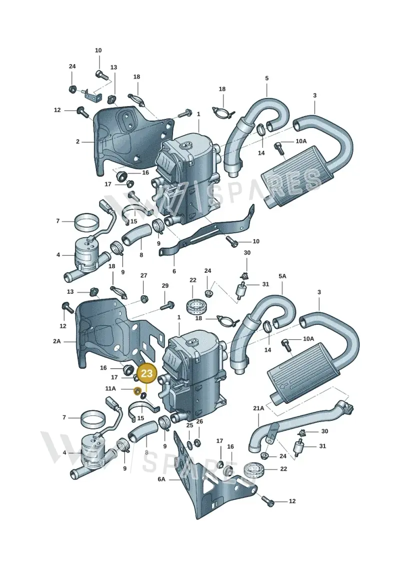 N0122253 Volkswagen Spring Washer