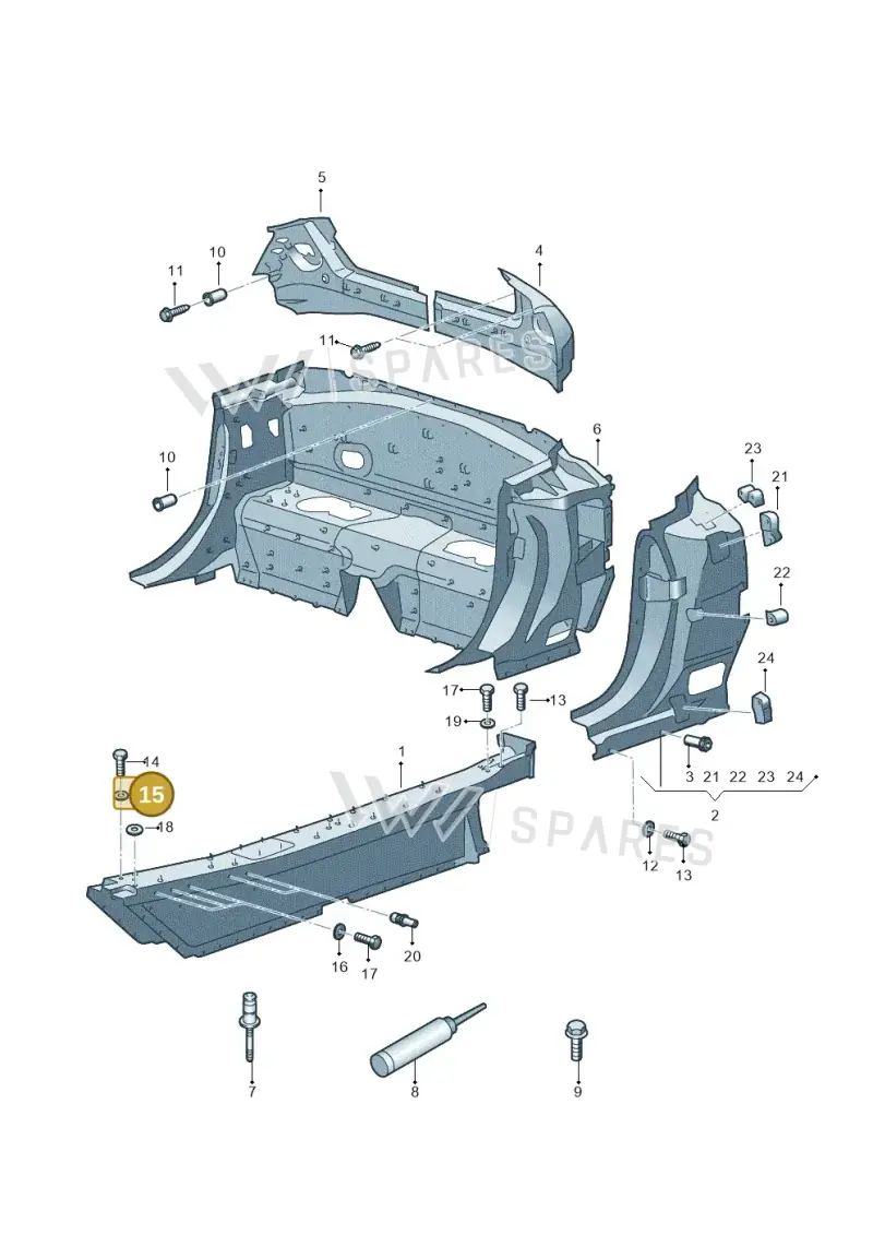 N0154029 Volkswagen Washer