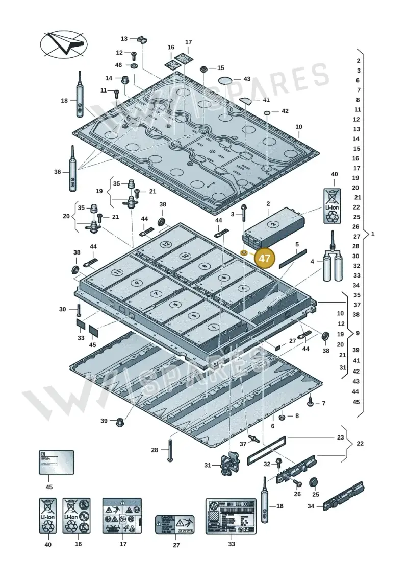 N0222263 Volkswagen Threaded Insert